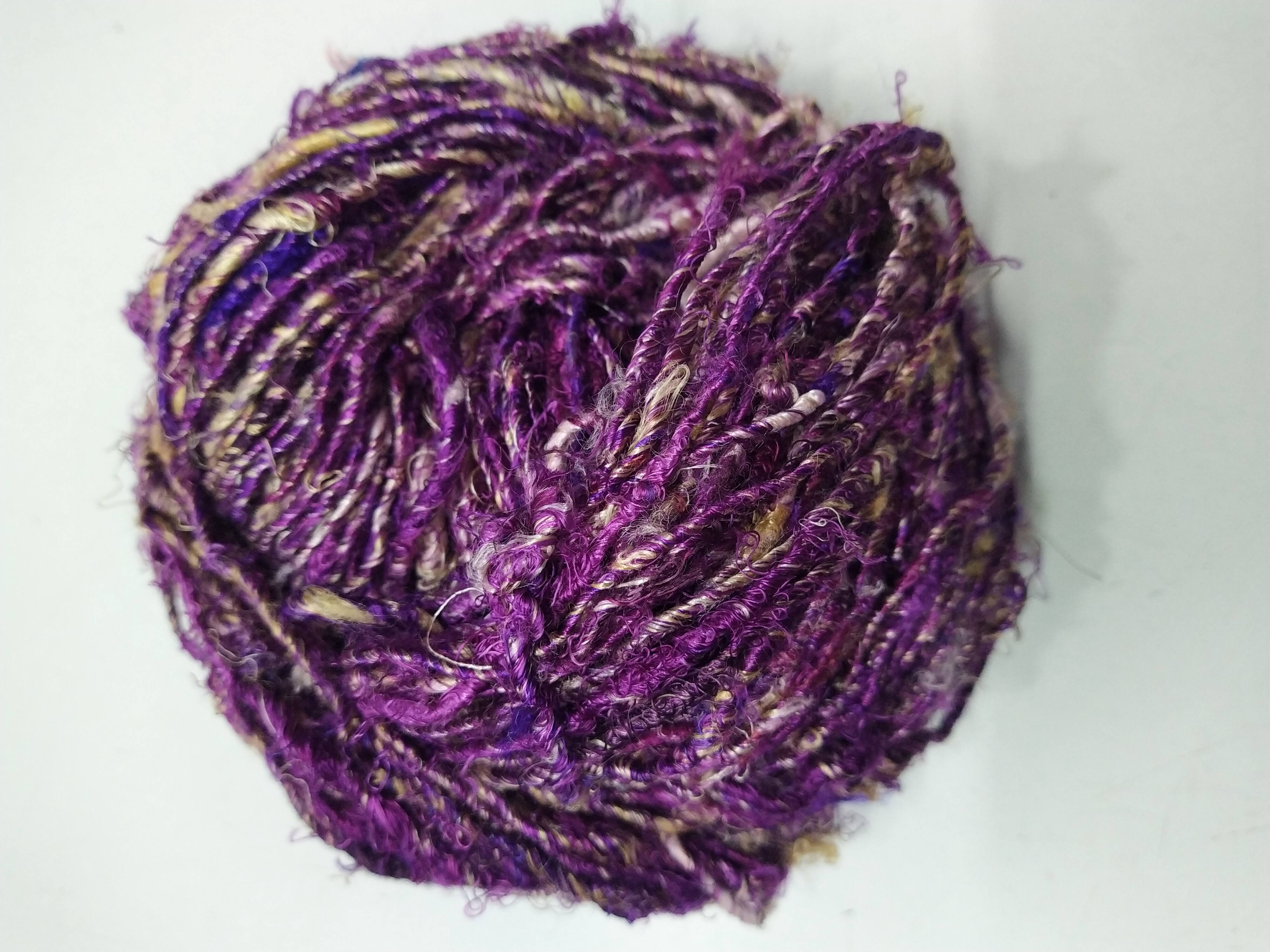 Recycled Banana silk yarn (20)